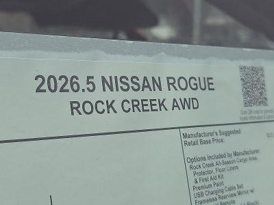 2026 Nissan Rogue Rock Creek