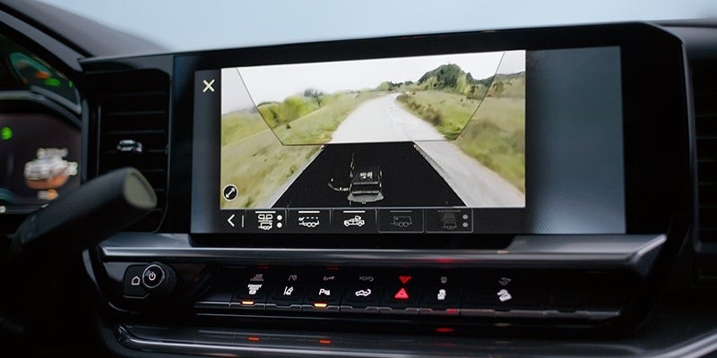 Back up camera in the 2024 Chevrolet Silverado HD