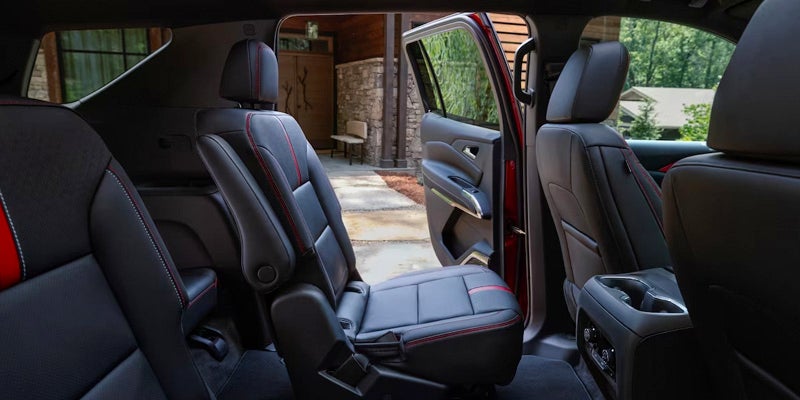 Interior of Chevrolet Traverse