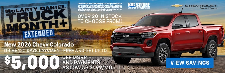 New 2026 Chevrolet Colorado