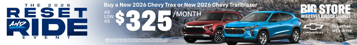 2026 New Trax/Trailblazer