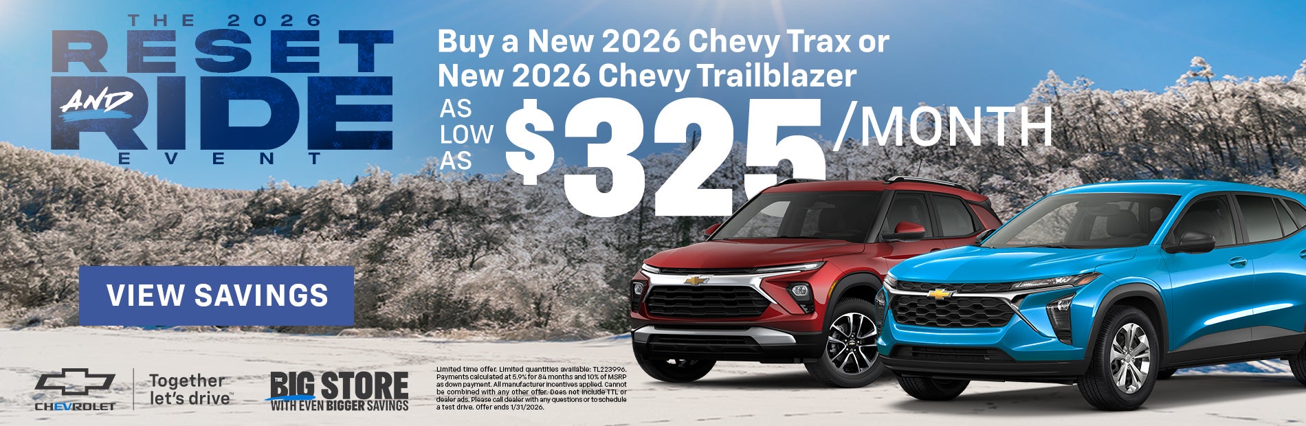 RESET and RIDE EVENT Trax and Trailblazer