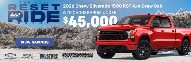 RESET and RIDE EVENT Silverado 1500
