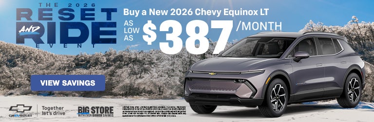 RESET and RIDE EVENT Equinox