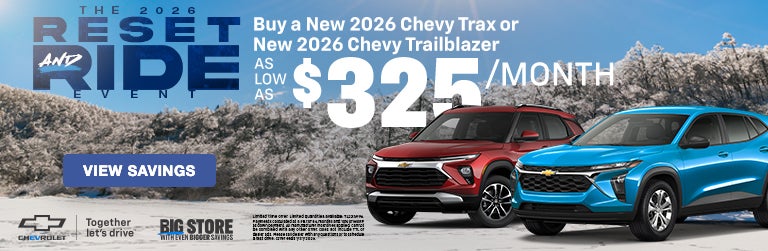 RESET and RIDE EVENT Trax and Trailblazer