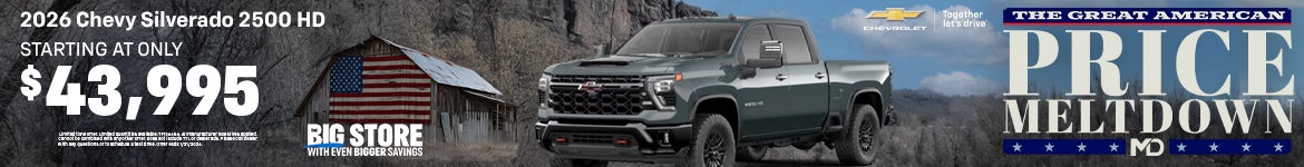 2026 Chevy Silverado 2500 HD