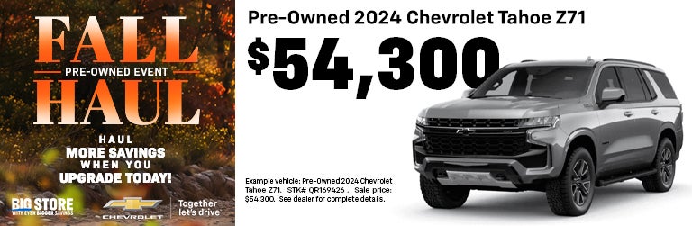Pre-Owned 2024 Chevrolet Tahoe Z71