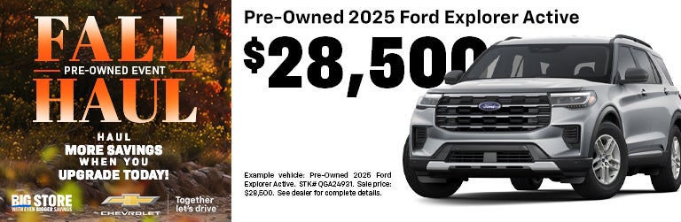 Pre-Owned 2025 Ford Explorer Active