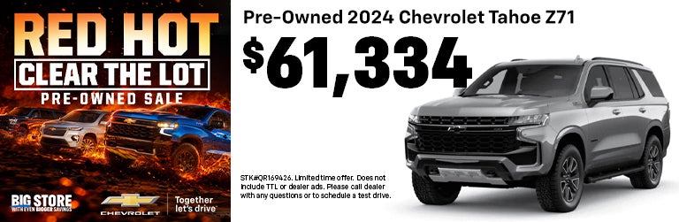 PreOwned 2024 Chevy Tahoe