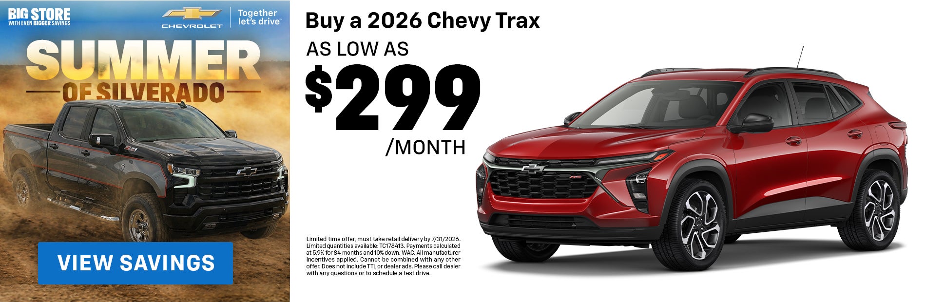 New 2026 Chevy Trax