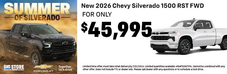 New 2026 Chevy Silverado 2500 RST