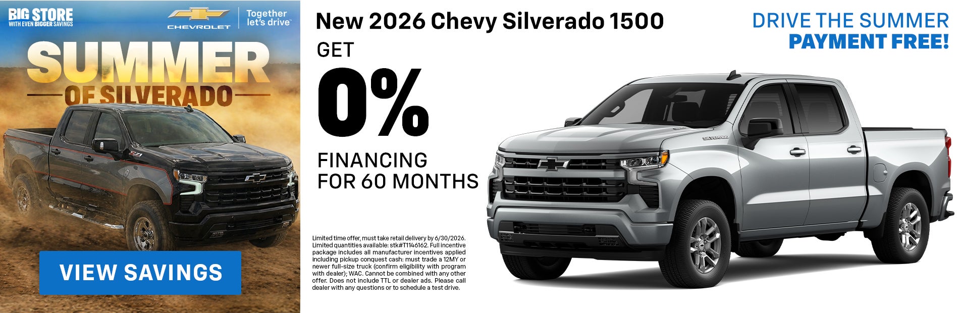 New 2026 Chevy Silverado 1500