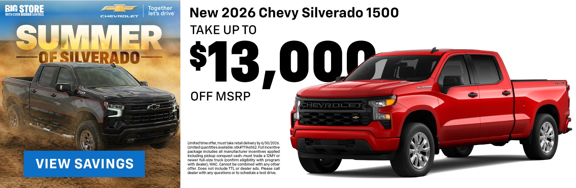 New 2026 Chevy Silverado 1500