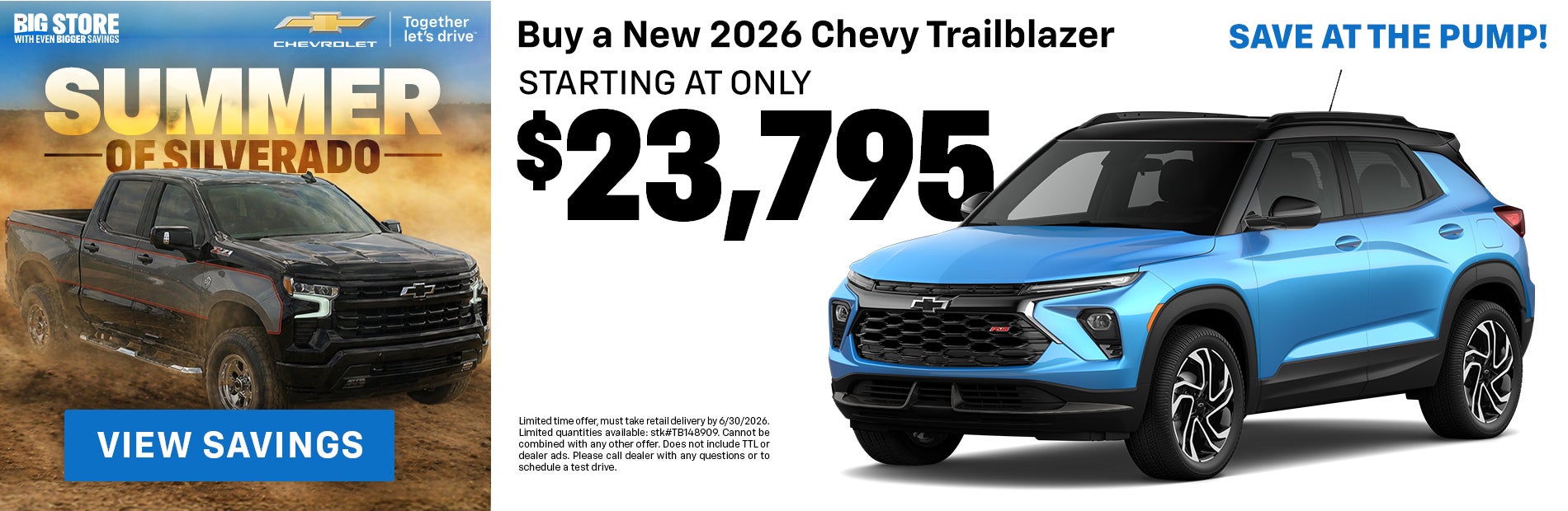 New 2026 Chevy Trailblazer