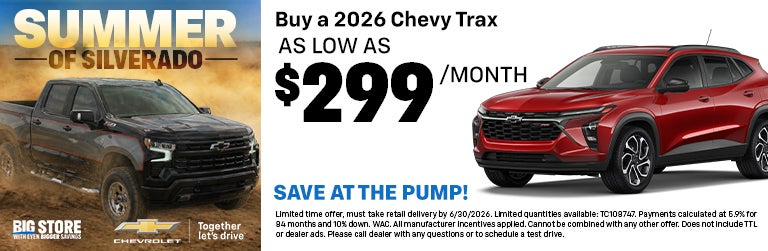New 2026 Chevy Trax