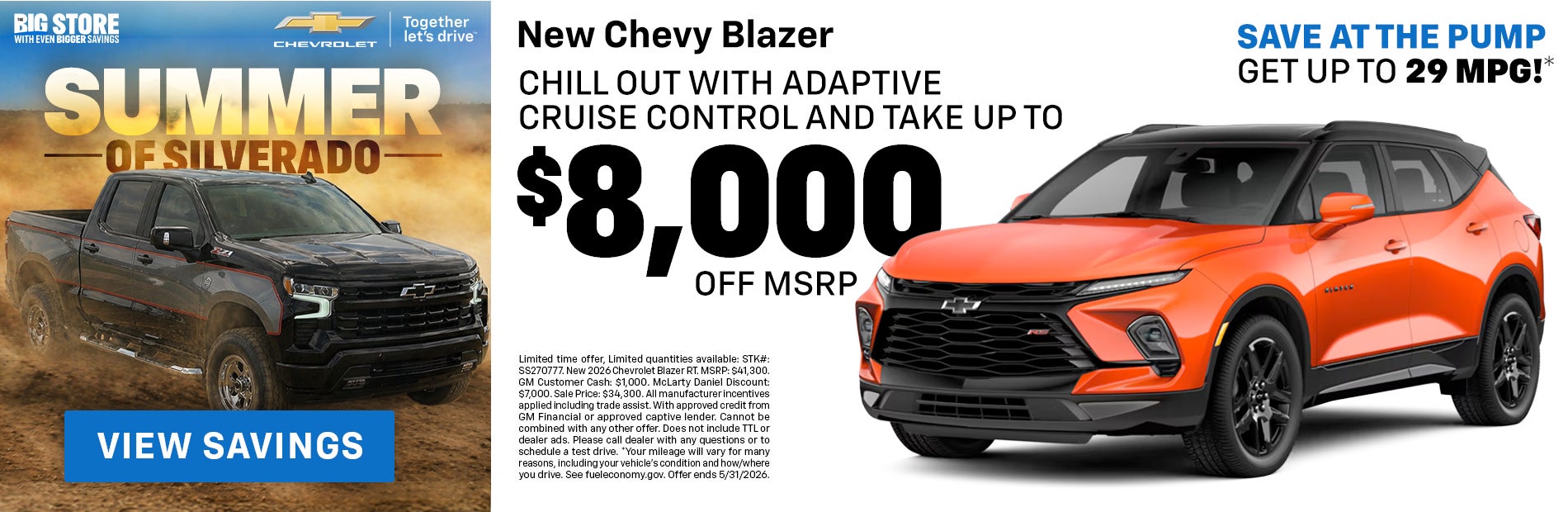 New Chevy Blazer
