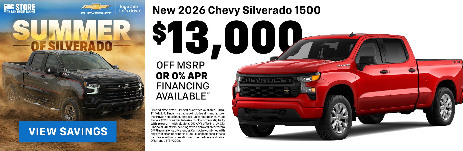 New Chevy Silverado 1500