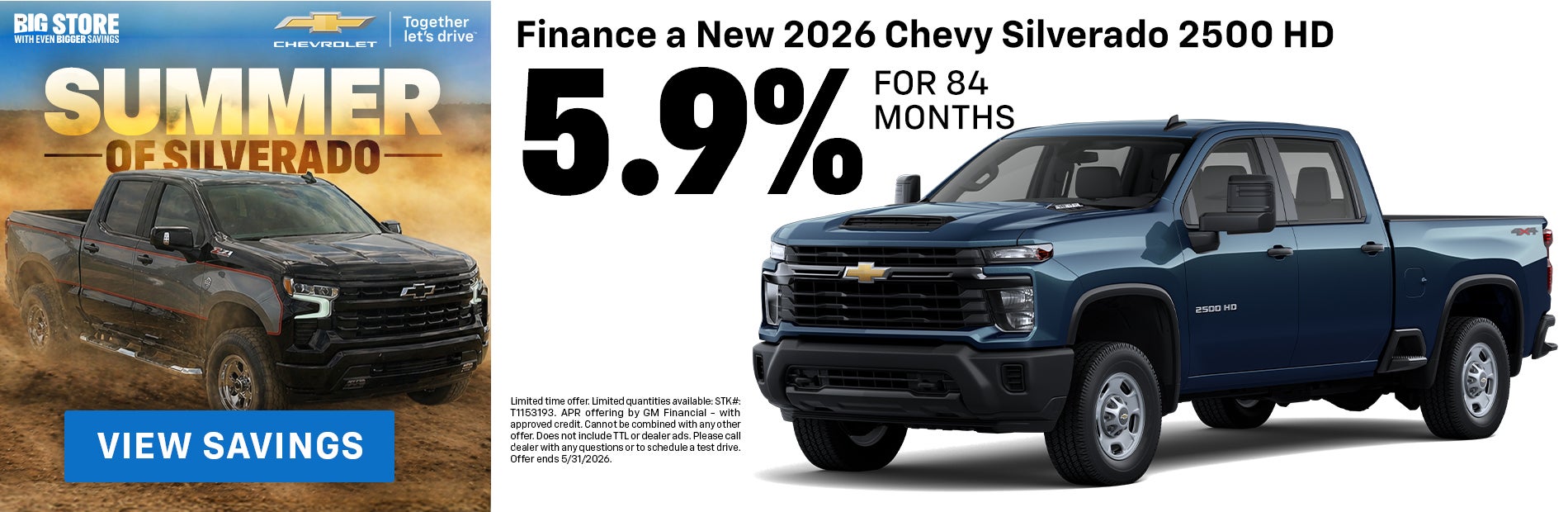 New Chevrolet Silverado 2500 HD