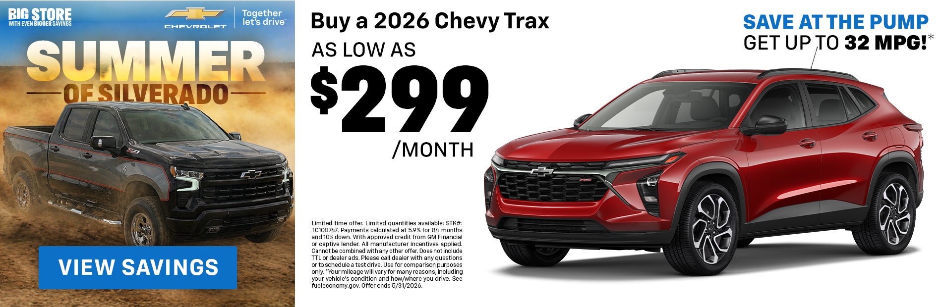 New 2026 Chevy Trax