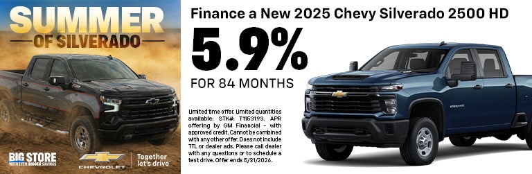 New Chevrolet Silverado 2500 HD