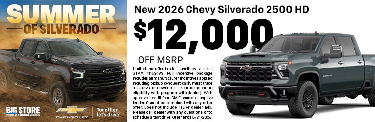 New Chevrolet Silverado 2500 HD