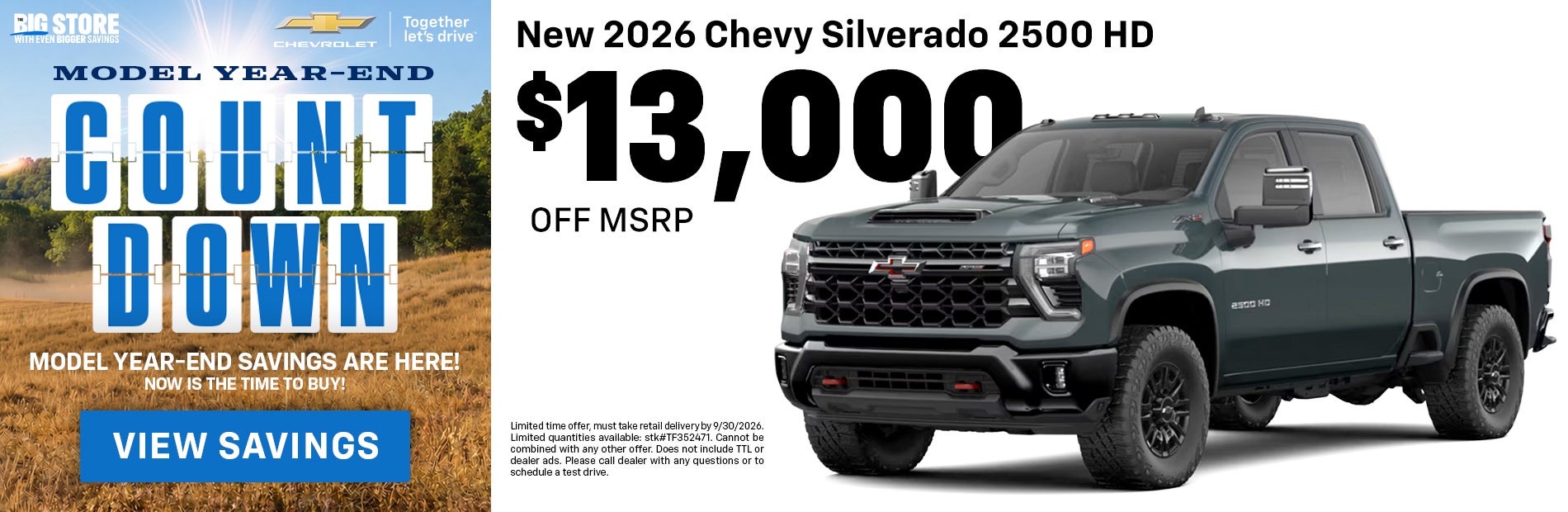 New 2026 Chevy Silverado 2500