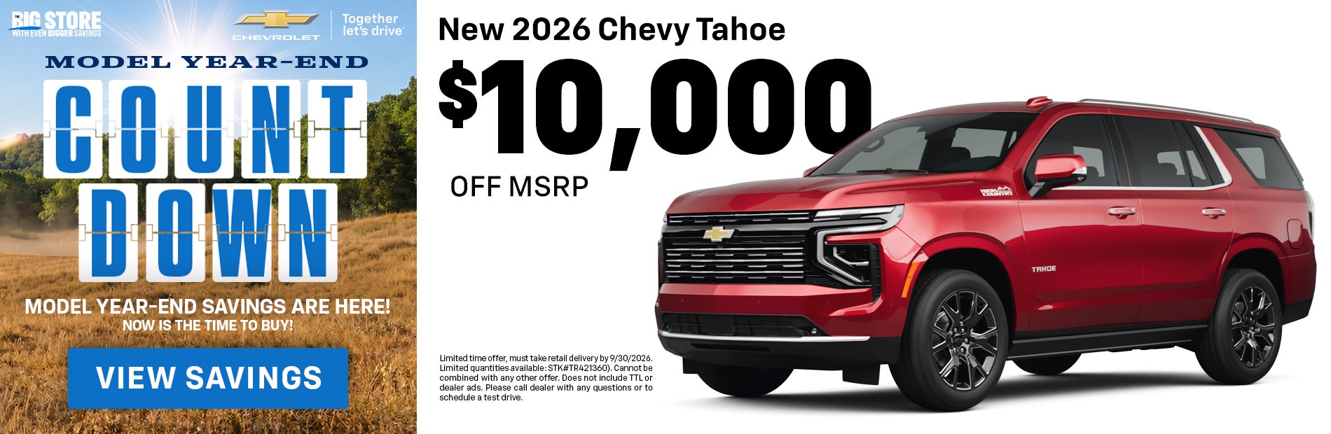 New Chevy Tahoe