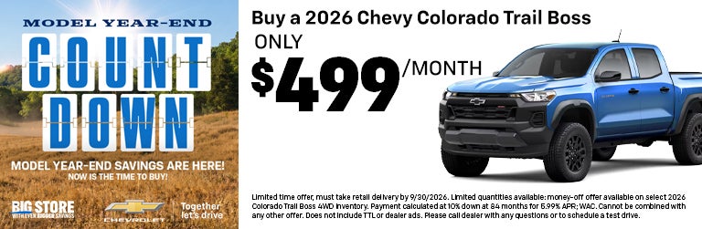 New Chevy Colorado