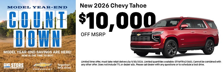 New Chevy Tahoe