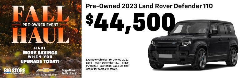 PreOwned Land Rover Defender