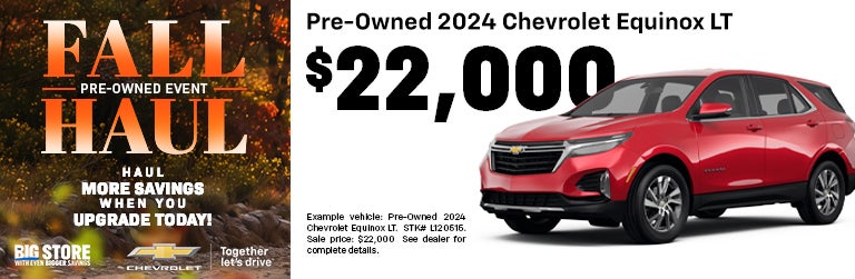 PreOwned Chevy Equinox LT