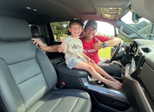 Justin Atkins @justinadkinsfishing with son