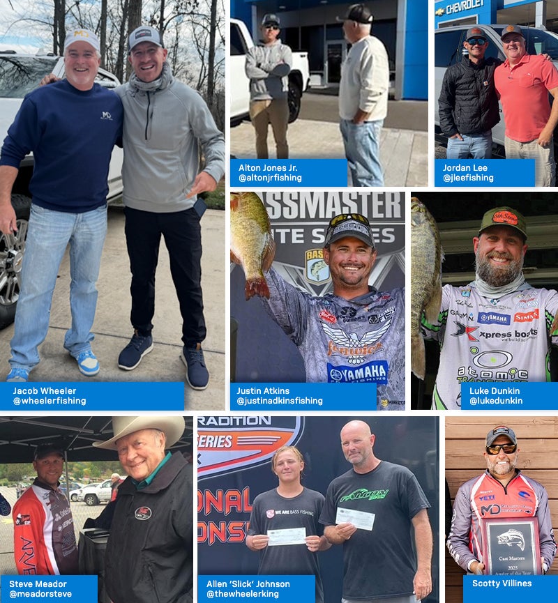 Jordan Lee • Allen 'Slick' Johnson • Steve Meador •&nbsp;Justin Atkins •&nbsp;Scotty Villines •&nbsp;Alton Jones Jr. •&nbsp;Luke Dunkin •&nbsp;Jacob Wheeler