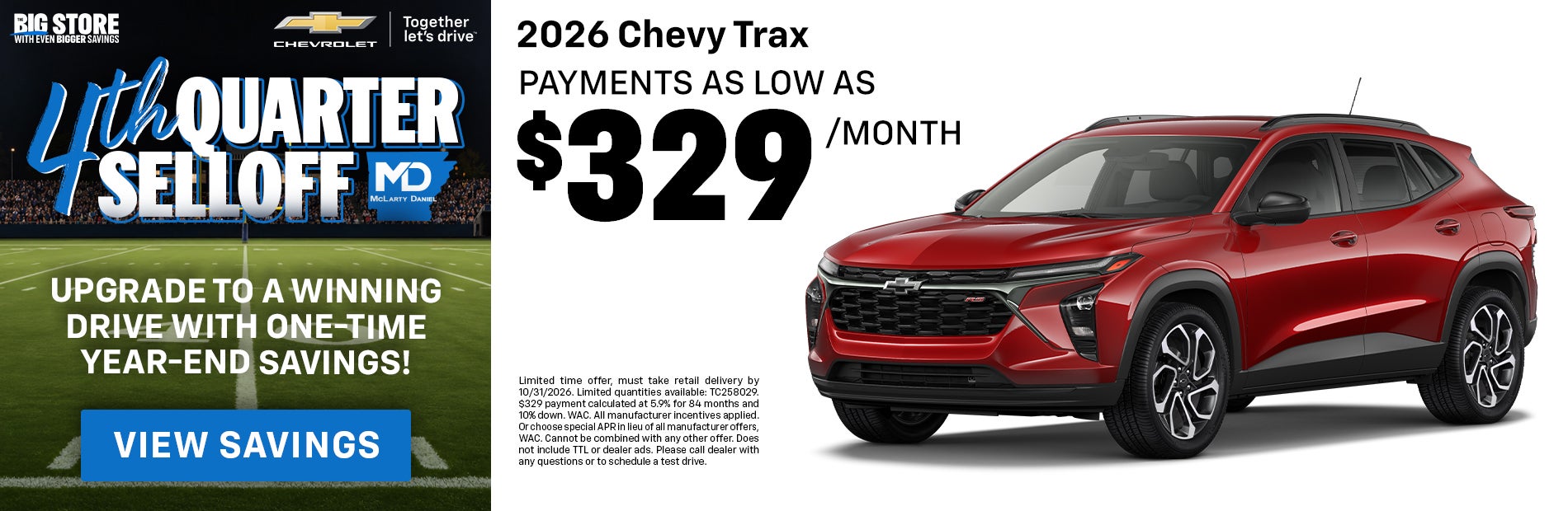 2026 Chevy Trax